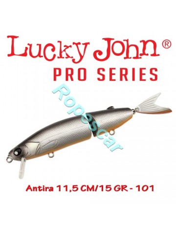 Vobler Swimbait Antira 115SP-101 / 11,5 cm,suspending - Lucky John